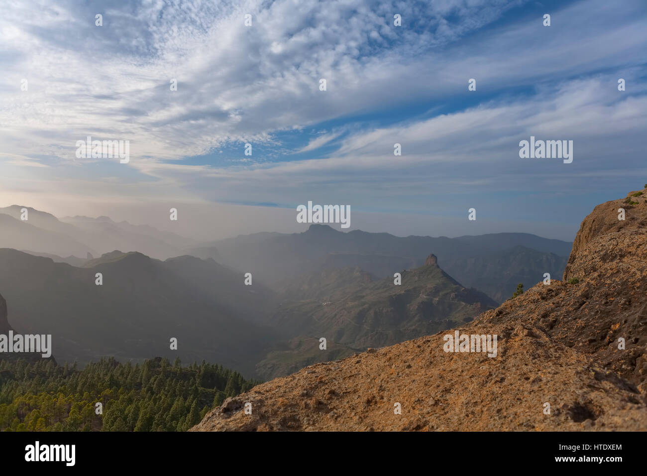 Gran Canaria, Roque Nublo Stockfoto