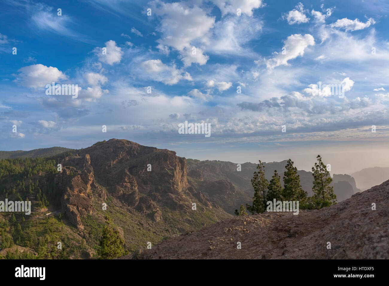 Gran Canaria, Roque Nublo Stockfoto