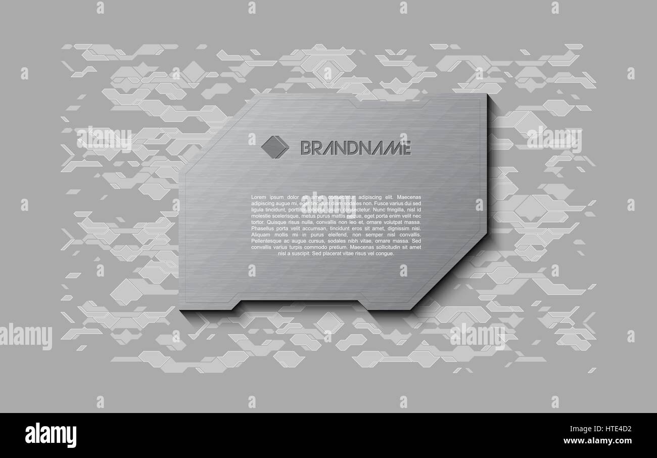 Abstrakt grau futuristische weichen Willkommens-Bildschirm. Metalltechnik-Platte auf chaotische Schema Hintergrund. Sci-Fi-geometrischen Vektor-Techno-Element-design Stock Vektor Abstrakt grau futuristische weichen Willkommens-Bildschirm. Metalltechnik-Platte auf chaotische Schema Hintergrund. Sci-Fi-geometrischen Vektor-Techno-Element-design Stock Vektor