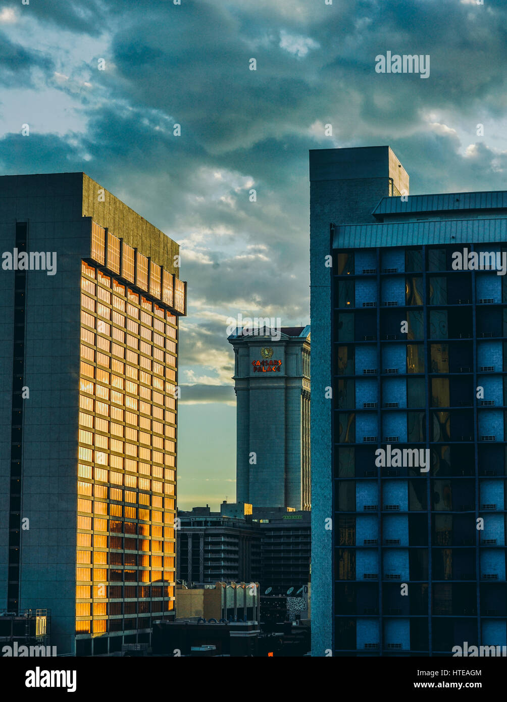 Caesars Palace in Las Vegas, Vereinigte Staaten von Amerika. Caesars Palace ist ein vier Diamanten-Luxus-Hotel und Casino in Paradies, Nevada. Stockfoto