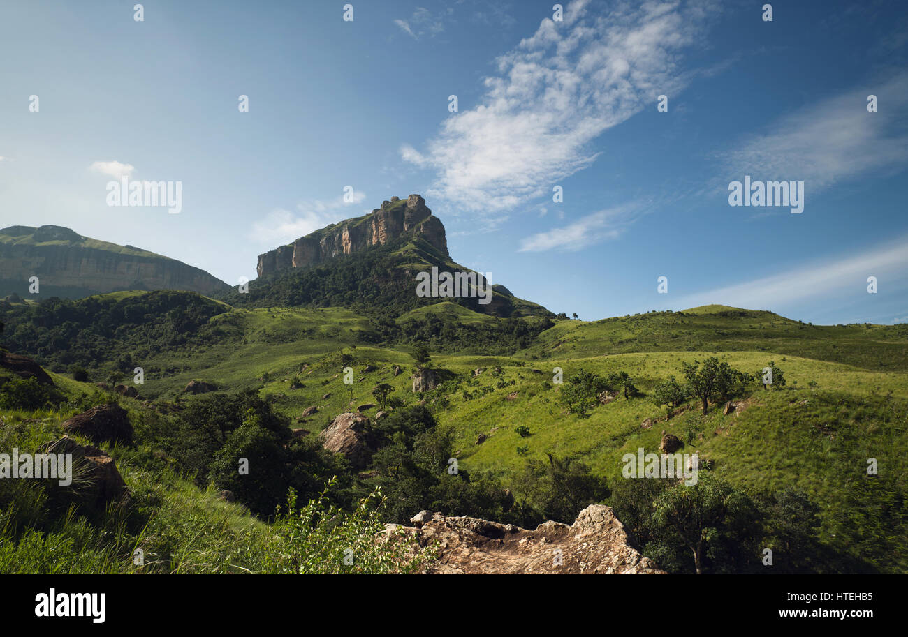 Drakens Berge, KwaZulu-Natal, Südafrika Stockfoto