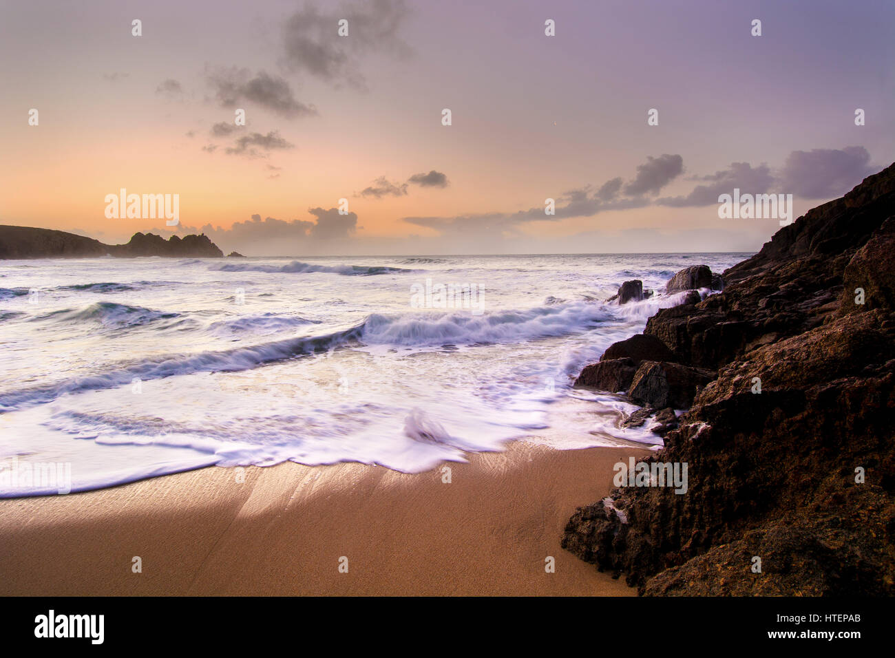 Seenlandschaft Stockfoto