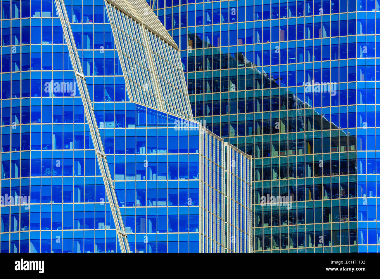 Bürotürme in Calgary, Alberta Stockfoto
