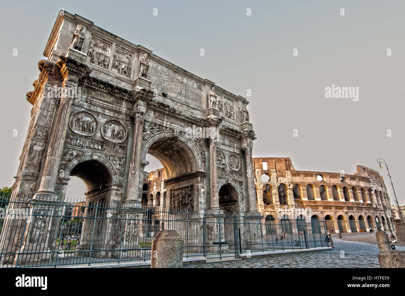 Kolosseum Rom Stockfoto