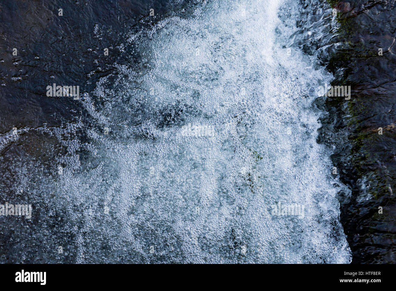 Wasserblasen Stockfoto