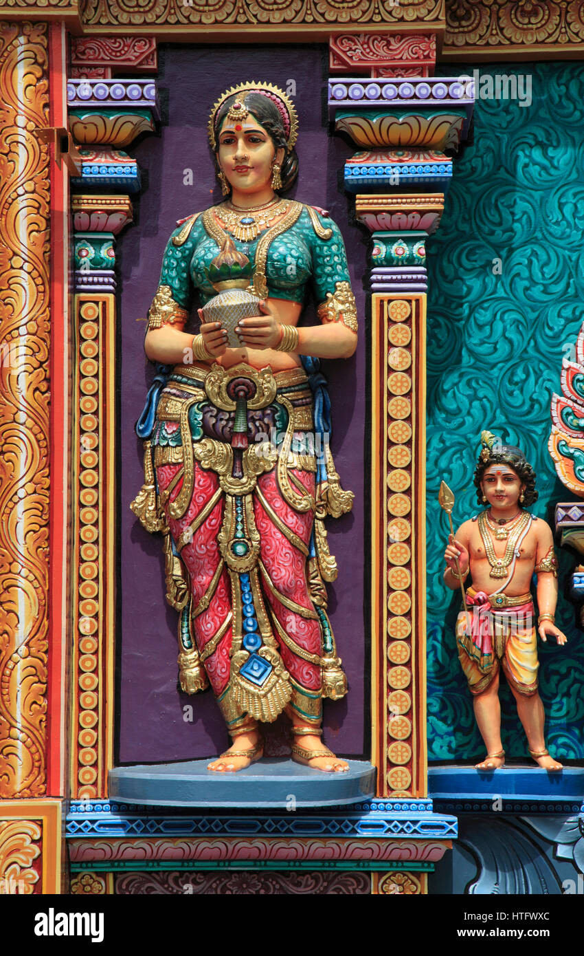 Singapur, Little India, Sri Vadapathira Kaliamman, hindu-Tempel, Stockfoto