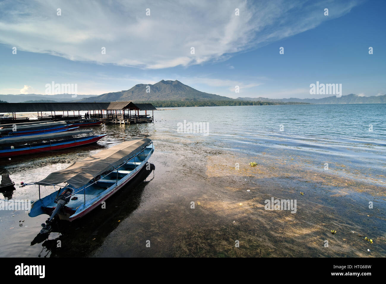 Lake Batur Stockfoto