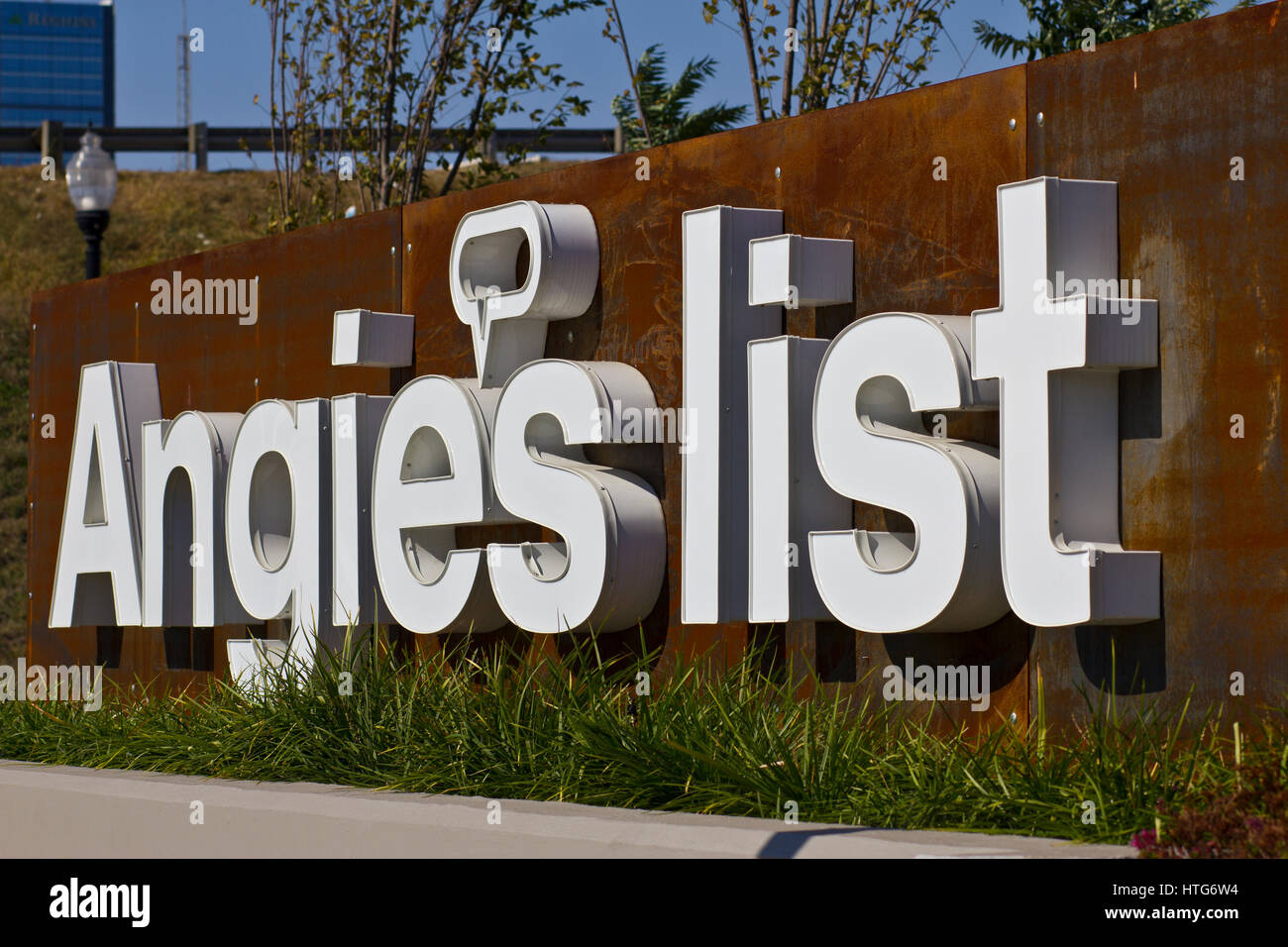 Indianapolis - ca. Oktober 2015: Angies Liste Corporate Office und zentrale III Stockfoto