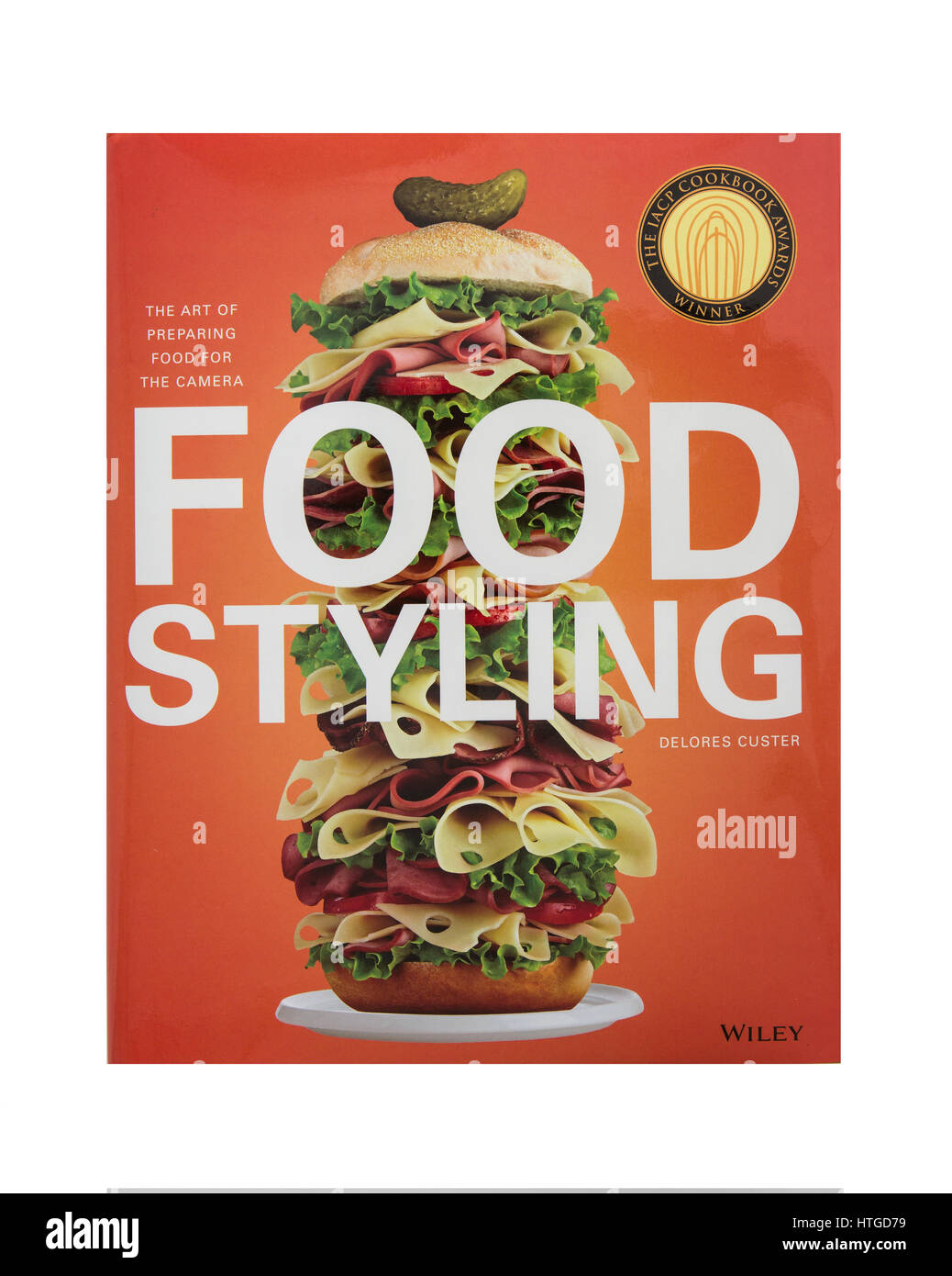 Food Styling von Delores Custer, die Kunst des prepairing Essen für die Kamera bei Wiley erschienen Stockfoto