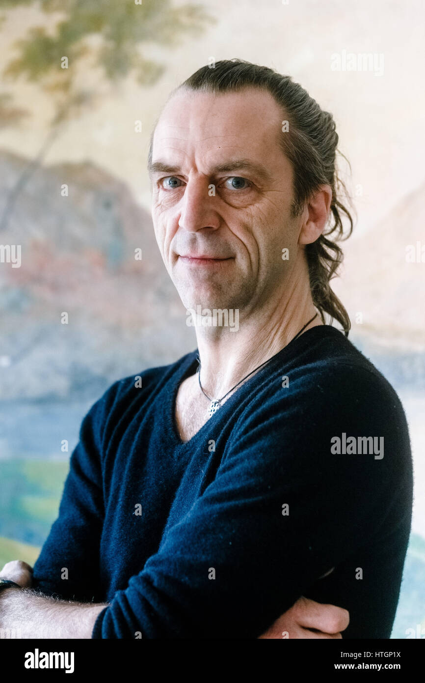 Lübeck, Deutschland. 13. März 2017. Der Schweizer Regisseur Tom Ryser ...