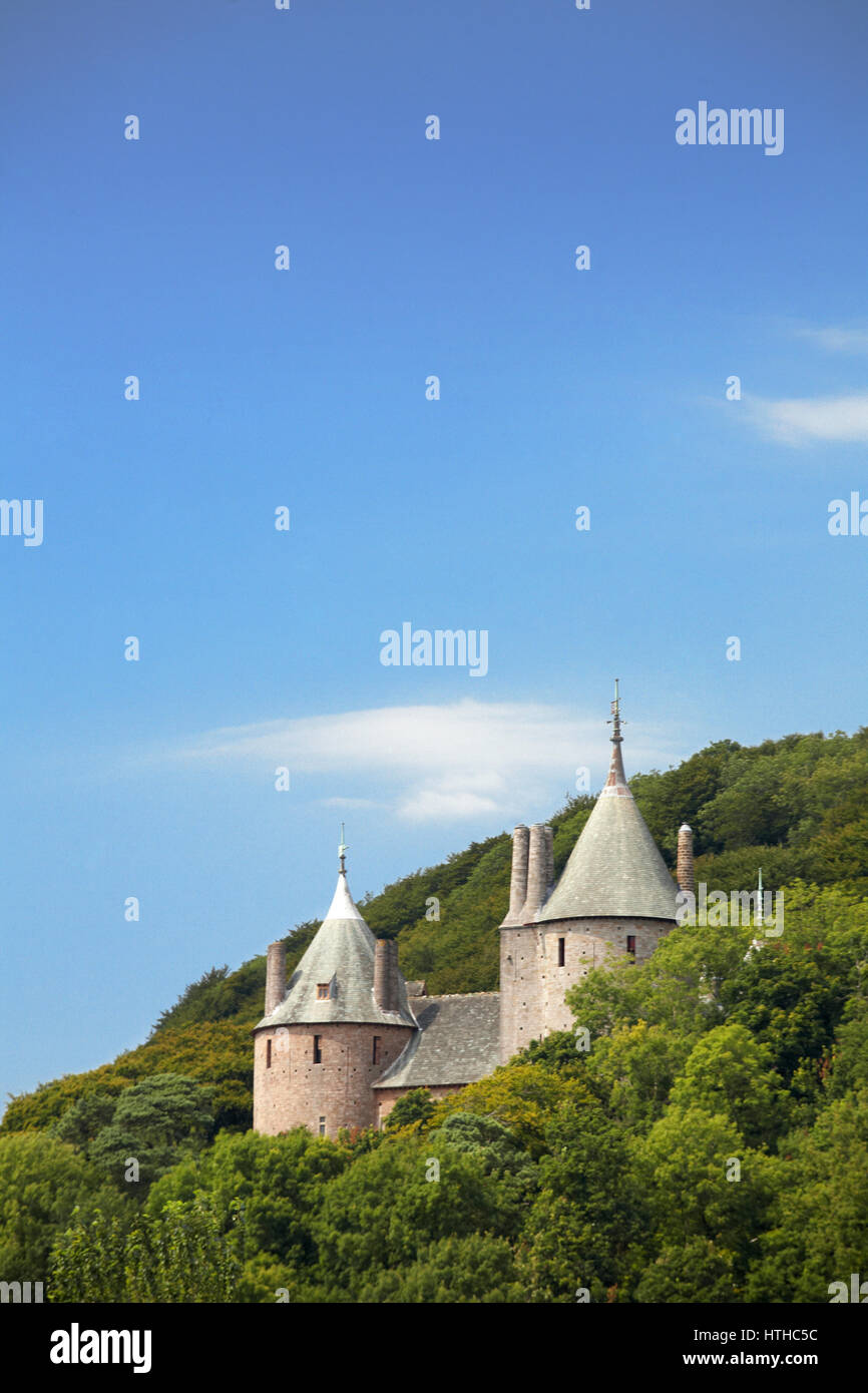 Castle Coch, Tongwynlais, in der Nähe von Cardiff. Stockfoto