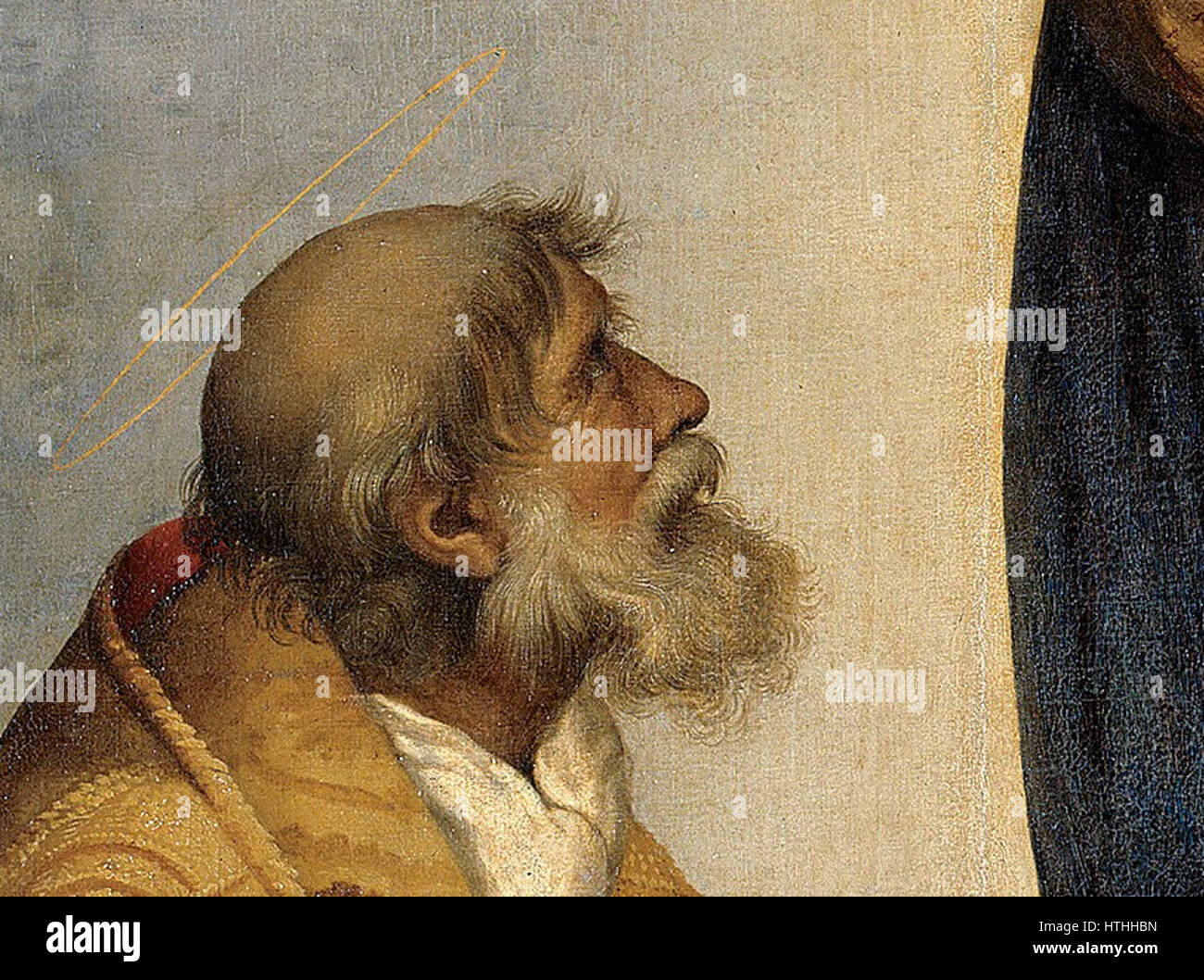 Sixtinische Madonna - Papst Sixtus II. 1 Stockfoto