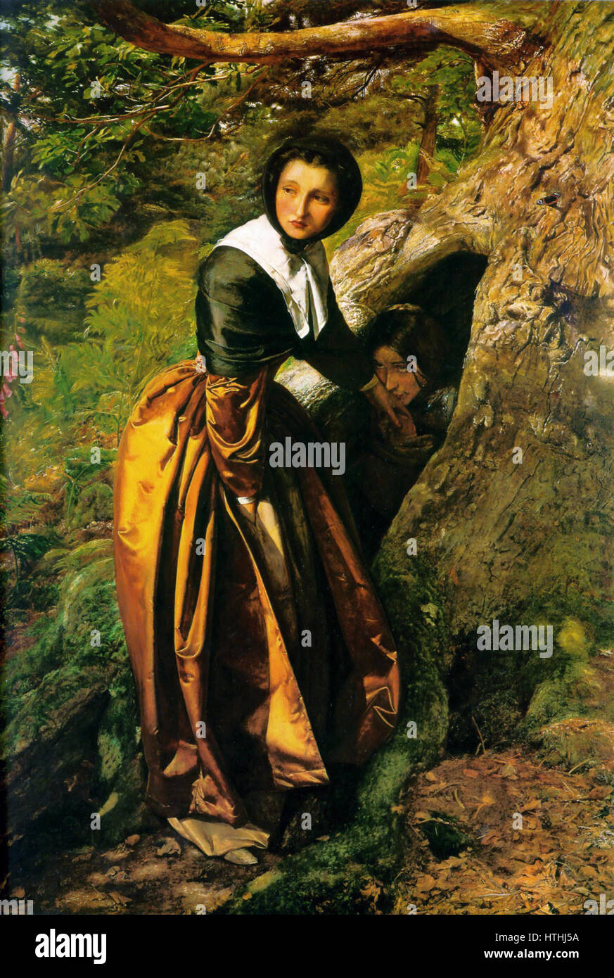 Millais Royalist bezieht sich auf ein Kunstwerk von Sir John Everett Millais, das eine royalistische Figur darstellt. Millais ist bekannt für seine Liebe zum Detail und seinen Realismus und fängt das emotionale und historische Gewicht der royalistischen Sache während des englischen Bürgerkriegs ein. Stockfoto