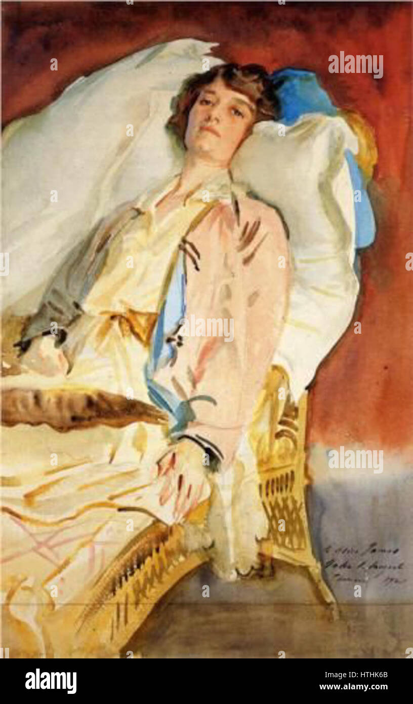 John Singer Sargent - Alice Runnels James Stockfoto