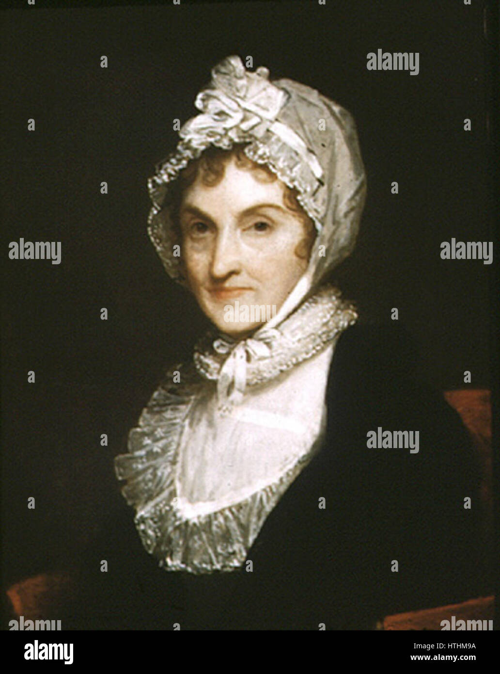 Dieses Porträt von Gilbert Stuart von Frau Stephen Peabody spiegelt die Meisterschaft des Künstlers wider, die Eleganz und würde der amerikanischen Gesellschaft des 18. Jahrhunderts zu vermitteln. Stockfoto Dieses Porträt von Gilbert Stuart von Frau Stephen Peabody spiegelt die Meisterschaft des Künstlers wider, die Eleganz und würde der amerikanischen Gesellschaft des 18. Jahrhunderts zu vermitteln. Stockfoto