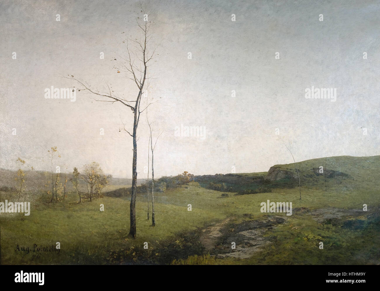 Die Sammlung des Musée Dole Pointelin umfasst eine Reihe bedeutender Kunstwerke, die verschiedene Aspekte der historischen und modernen Kunst darstellen. Dieses spezifische Stück spiegelt den Fokus des Museums auf regionale und historische Werke wider. Stockfoto