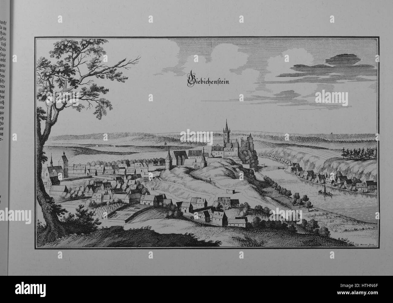 Saxoniae Inferioris (Merian) b 011 Stockfoto