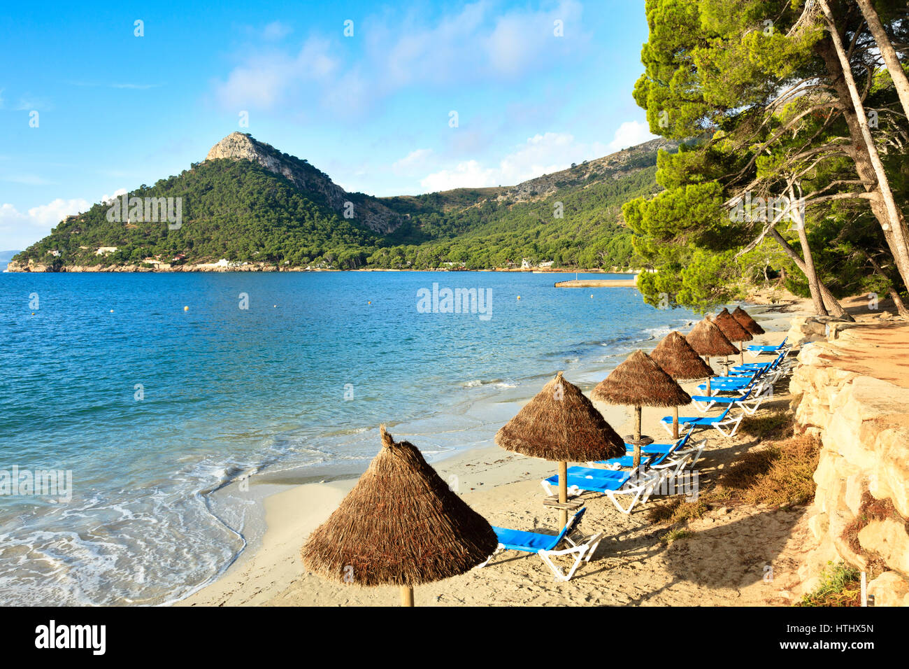 Strand von Formentor, Mallorca, Spanien Stockfoto