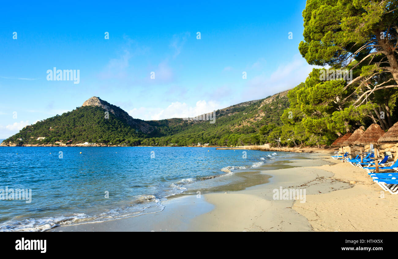 Strand von Formentor, Mallorca, Spanien Stockfoto