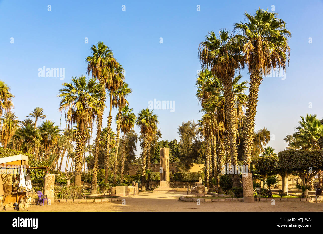 Museum für alte Memphis - Ägypten Stockfoto