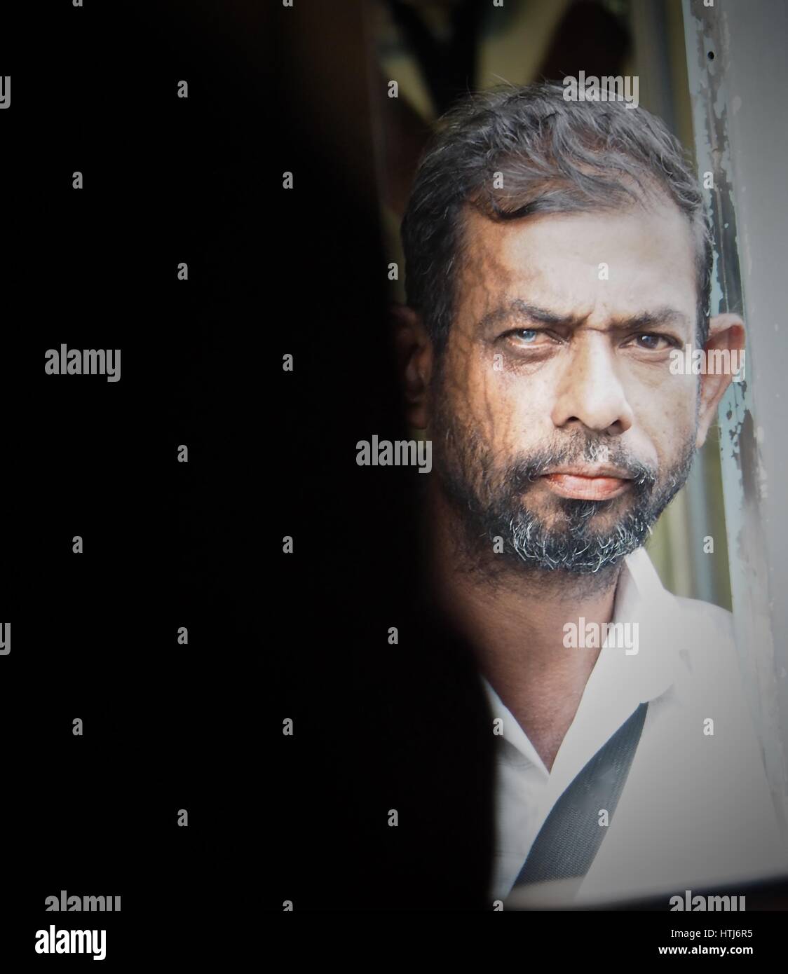 Porträt eines Mannes in Sri Lanka Stockfoto