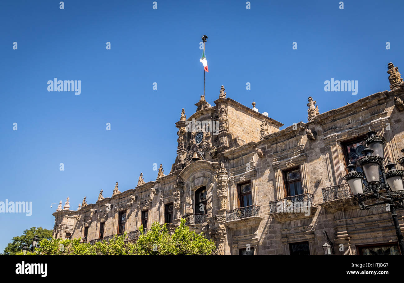 Staatlichen Regierungspalast - Guadalajara, Jalisco, Mexiko Stockfoto