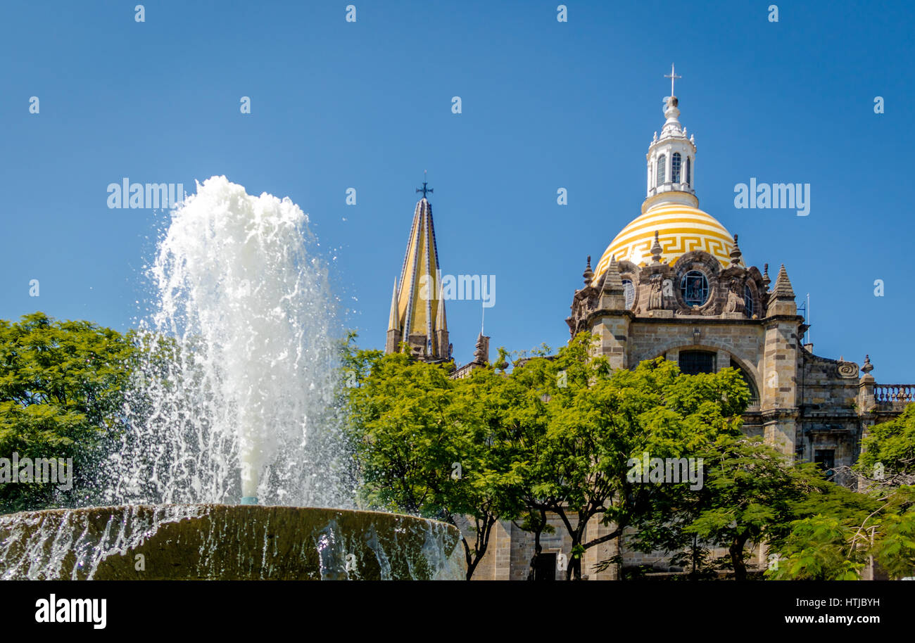 Guadalajara Kathedrale - Guadalajara, Jalisco, Mexiko Stockfoto