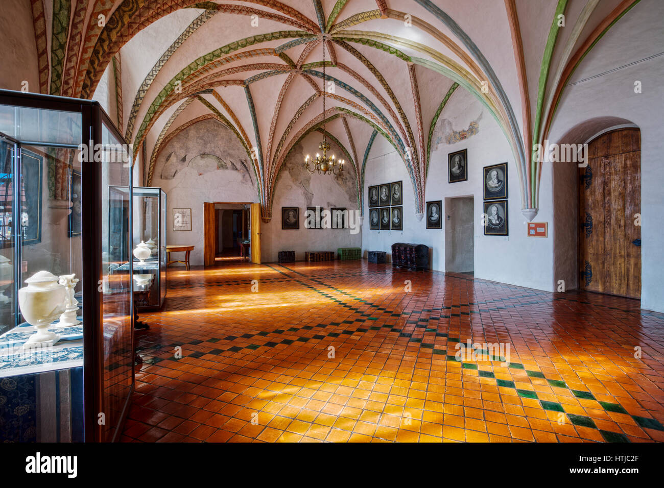 Lidzbark Warminski gotische Burg Polen Europa Stockfoto