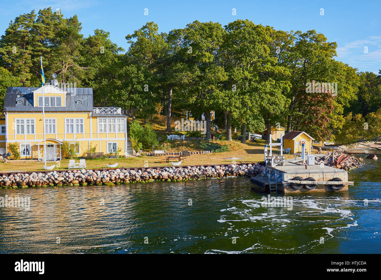 Bernhardsro Insel, Stockholmer Schären, Schweden, Scandinavia Stockfoto