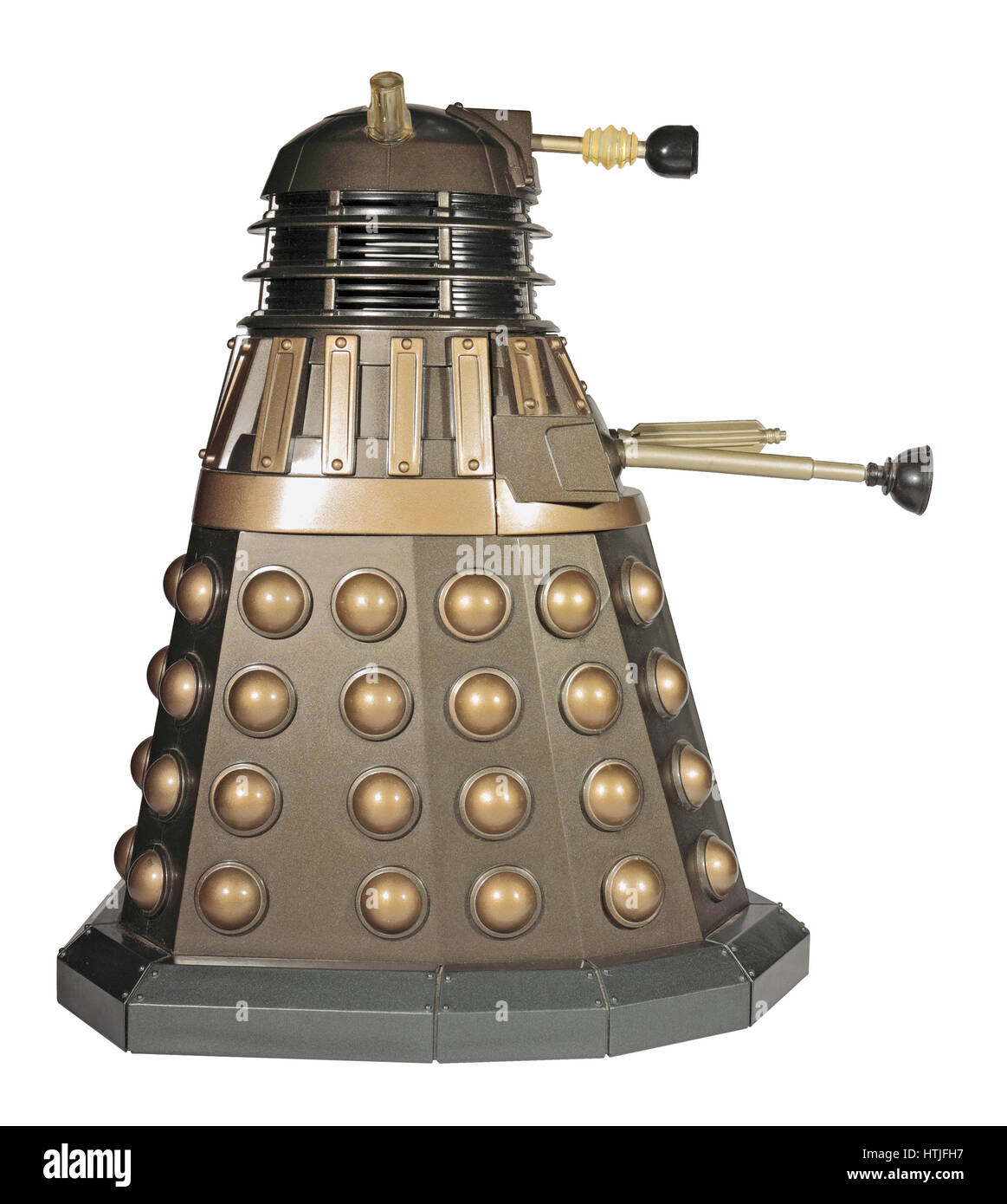 Dalek isoliert - SILO - auf weißem Hintergrund Stockfoto