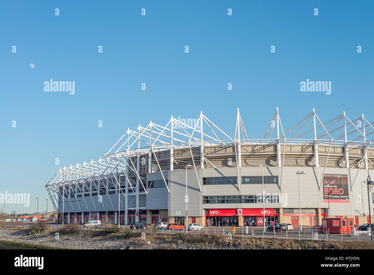 Middlesbrough Riverside Stadium, Cleveland. UK Stockfoto