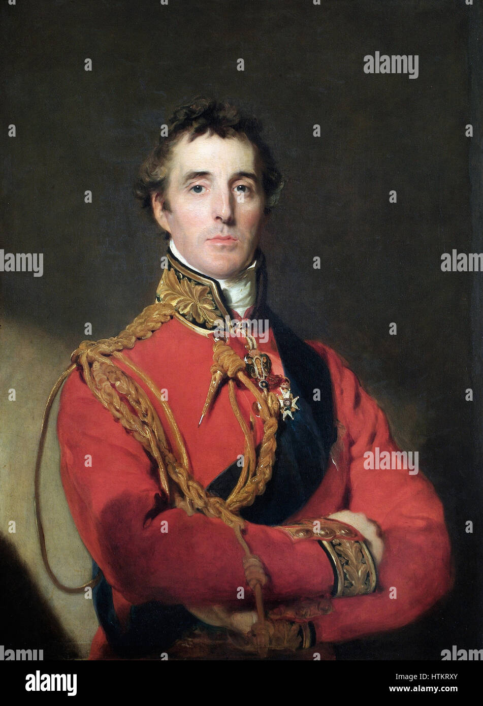 Sir Arthur Wellesley, 1. Herzog von Wellington Stockfoto