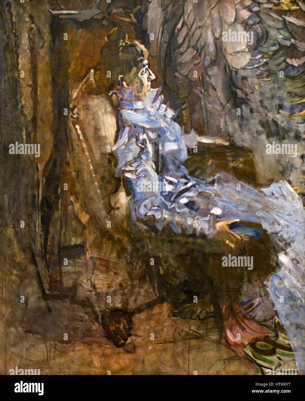 Vrubel-Lady in Lavendel (1900) Stockfoto