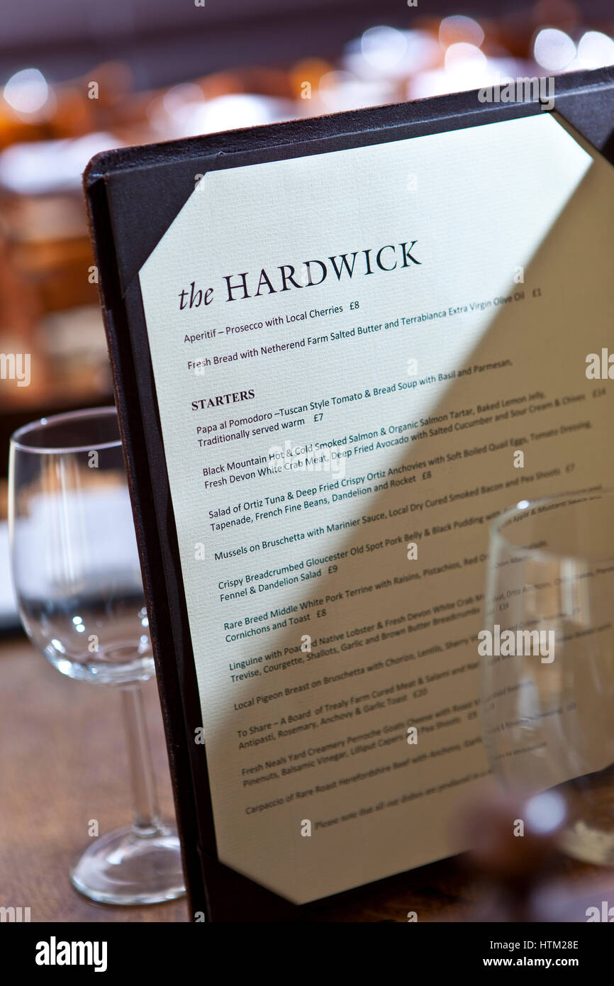 Abergavenny; Die Hardiwck; VEREINIGTES KÖNIGREICH. Stephen Terry; Wales; Celebrity Chef und Besitzer. Stockfoto