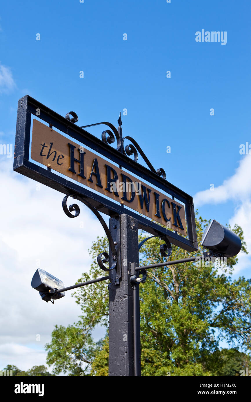Die Hardiwick, im Besitz von Stephen Terry, Küchenchef und Inhaber, Abergavenny, Wales, Vereinigtes Königreich Stockfoto