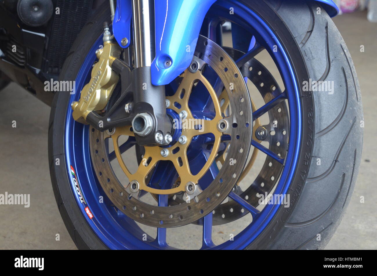 Keine Grenzen Motorrad Track Days Stockfoto