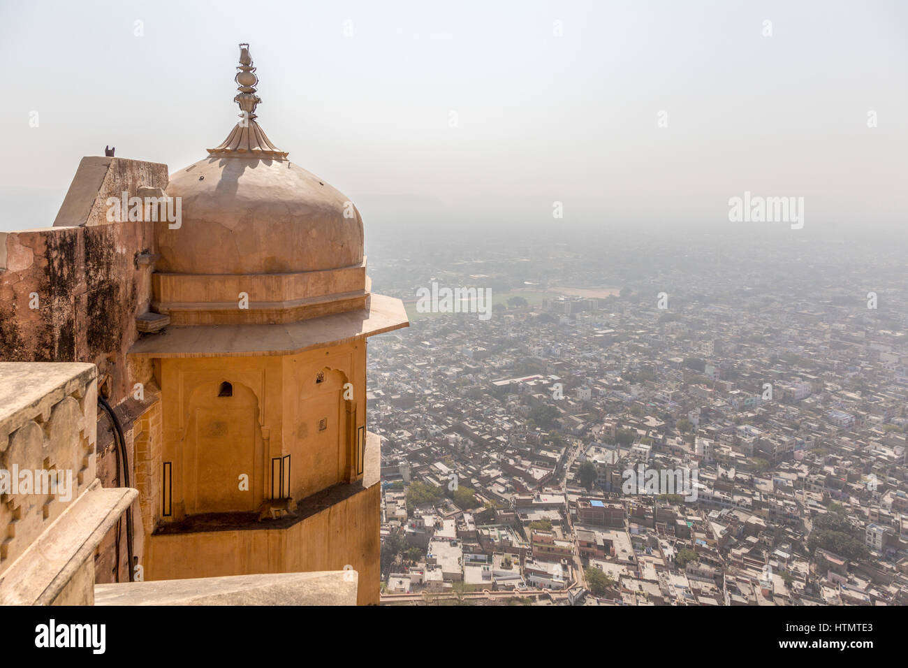 Jaipur, Blick vom Nahargarh Fort, Indien Stockfoto