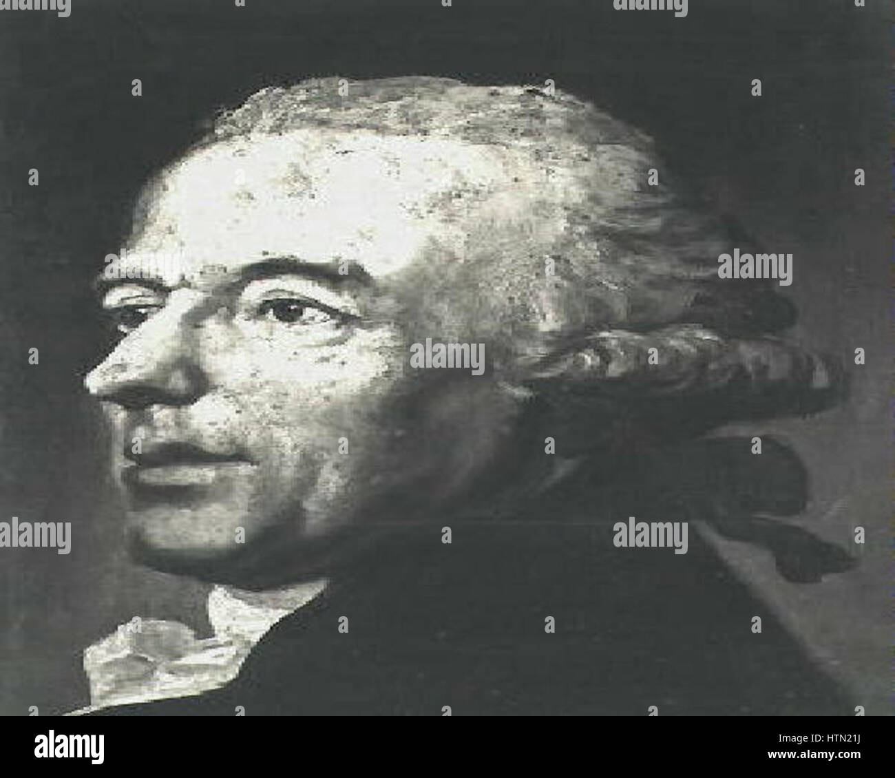 Viktor Barvitius 28. (3) 1834-9. (6) 1902 - Podobizna Kapelnika J. G. Naumanna, Kopie Podle Obrazu A. Graffa Stockfoto