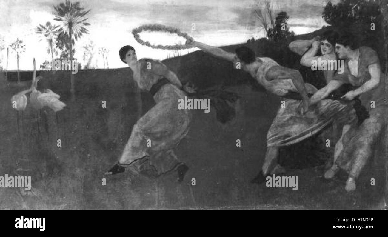 Max Klinger 1857 – 1920-Vecer Stockfoto