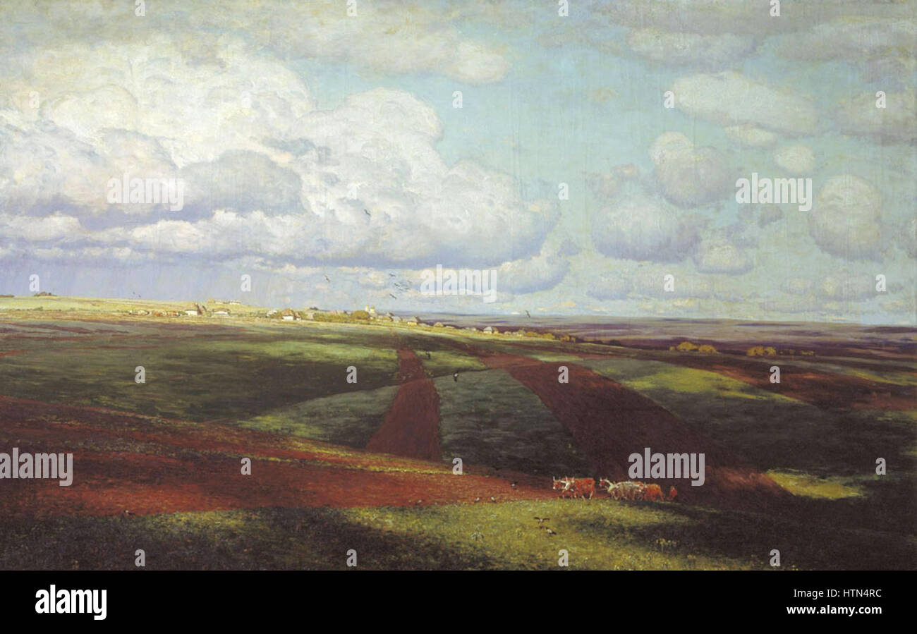 Nikolay Dubowski Rodina 1905 Stockfoto