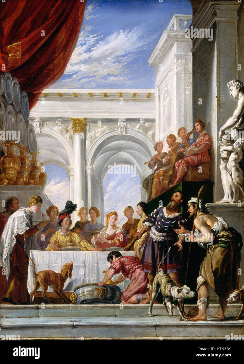 Gleichnis vom reichen und lazarus Fotos und Bildmaterial in hoher