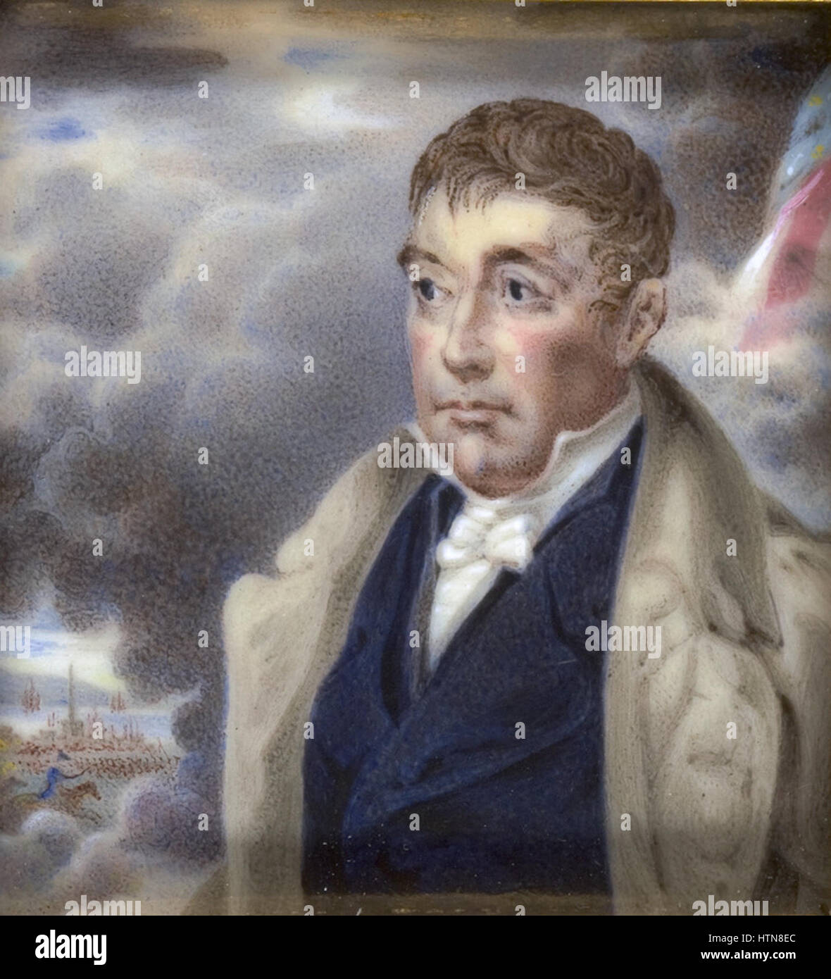 Marquis de Lafayette (1757-1834) Stockfoto