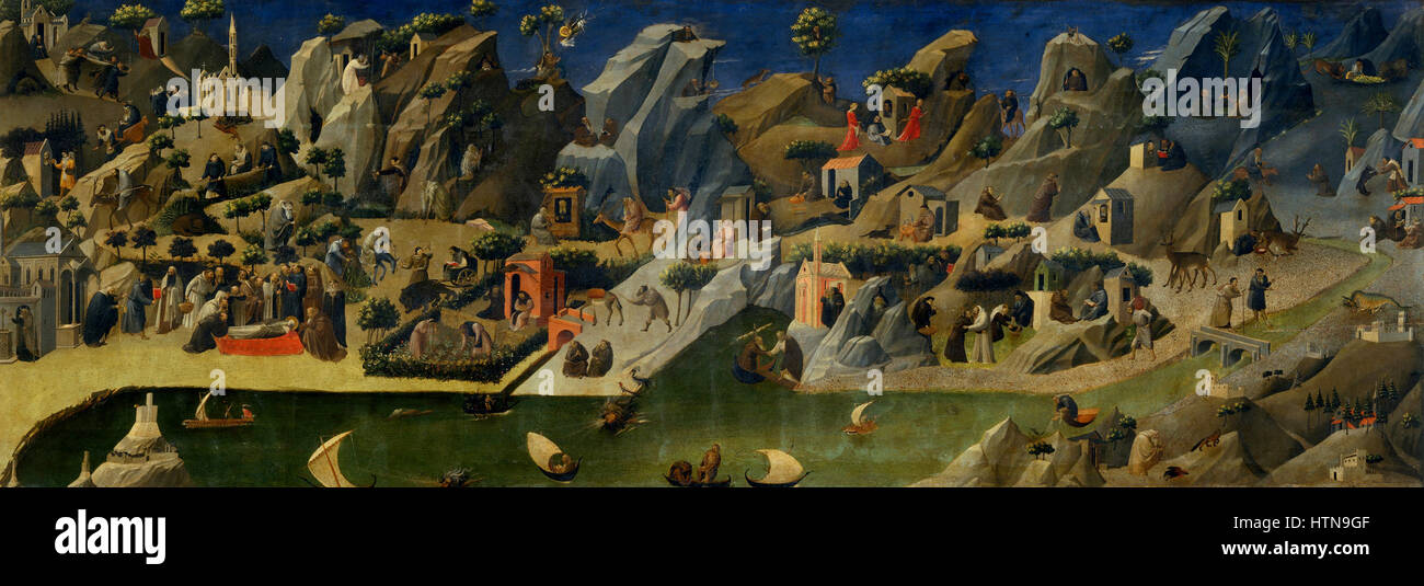 Angelico, tebaide Stockfoto