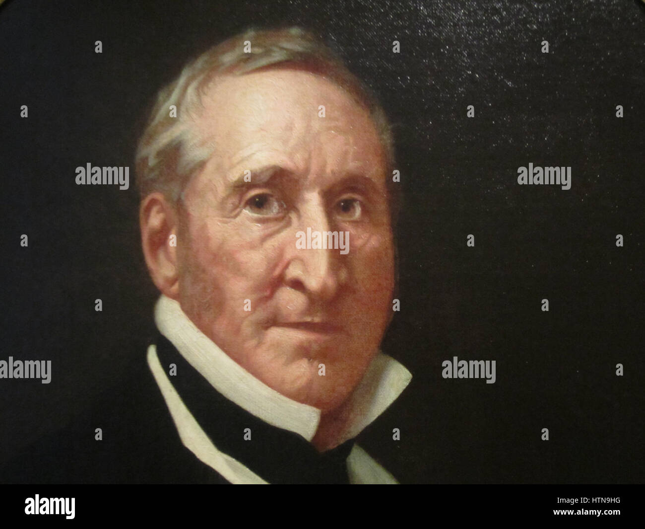 Dieses Porträt von Senator Thomas Hart Benton in der National Portrait Gallery zeigt den einflussreichen US-Senator, der eine wichtige Rolle bei der Gestaltung der politischen Landschaft des Landes im 19. Jahrhundert spielte. Stockfoto