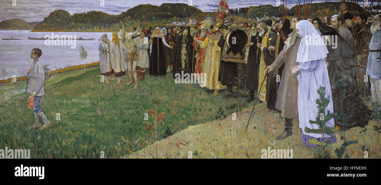 NesterovMV NaRusi206x483GTG Stockfoto