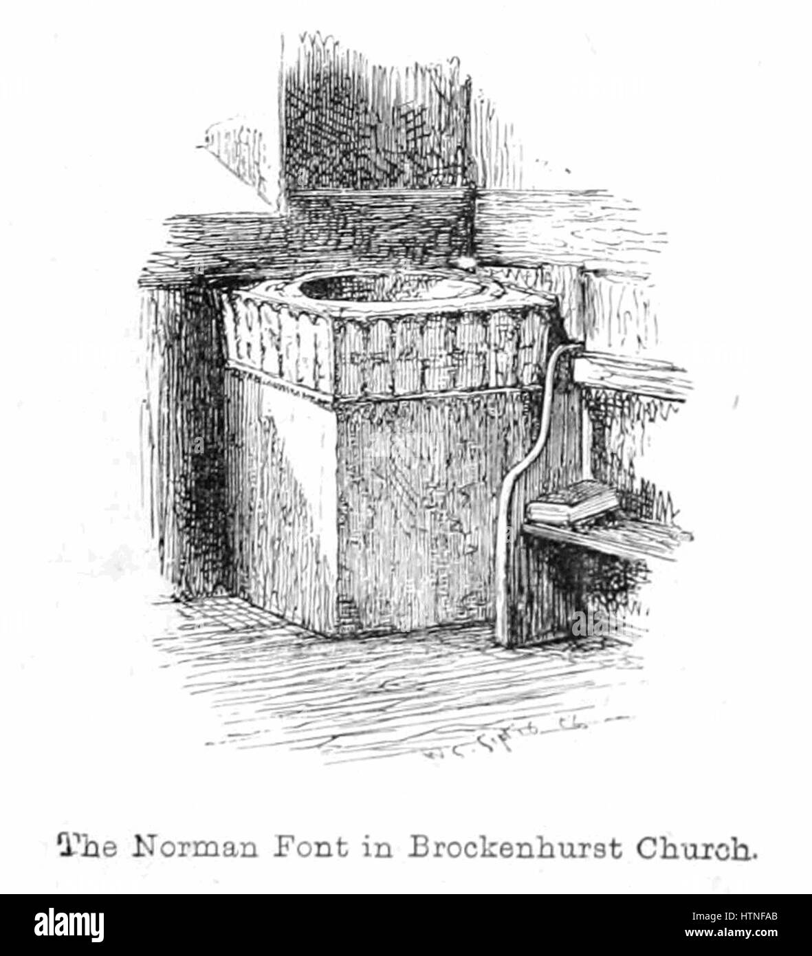 Der New Forest, seiner Geschichte und seiner Landschaft - Seite 233 Stockfoto