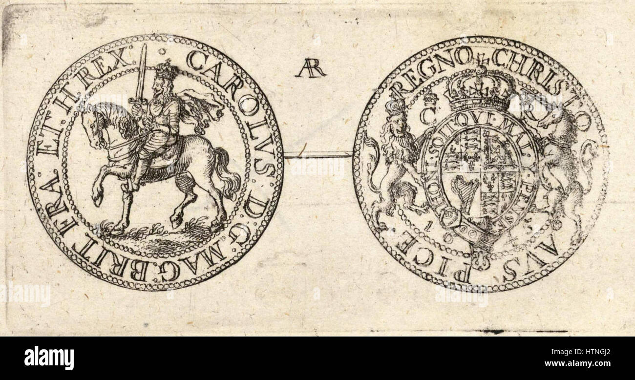 Wenzel Hollar - werthielt von Charles ich (Zustand 2) 2 Stockfoto