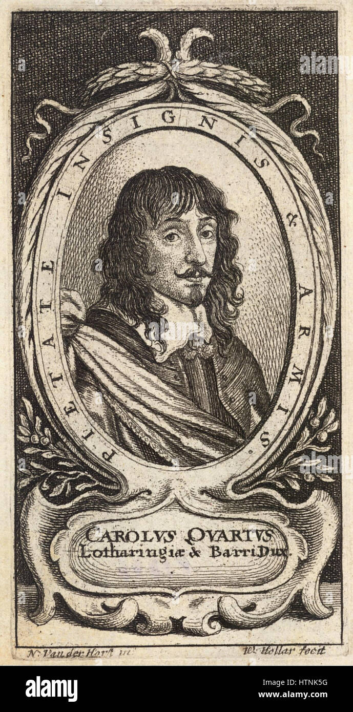 Wenzel Hollar - Karl IV. von Lothringen Stockfoto