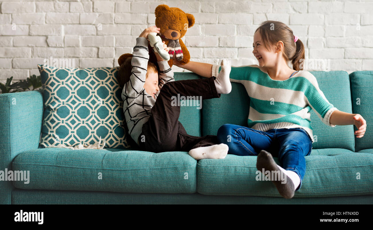 Familie Menschen Gefühle Ausdruck Hintergrund Stockfoto