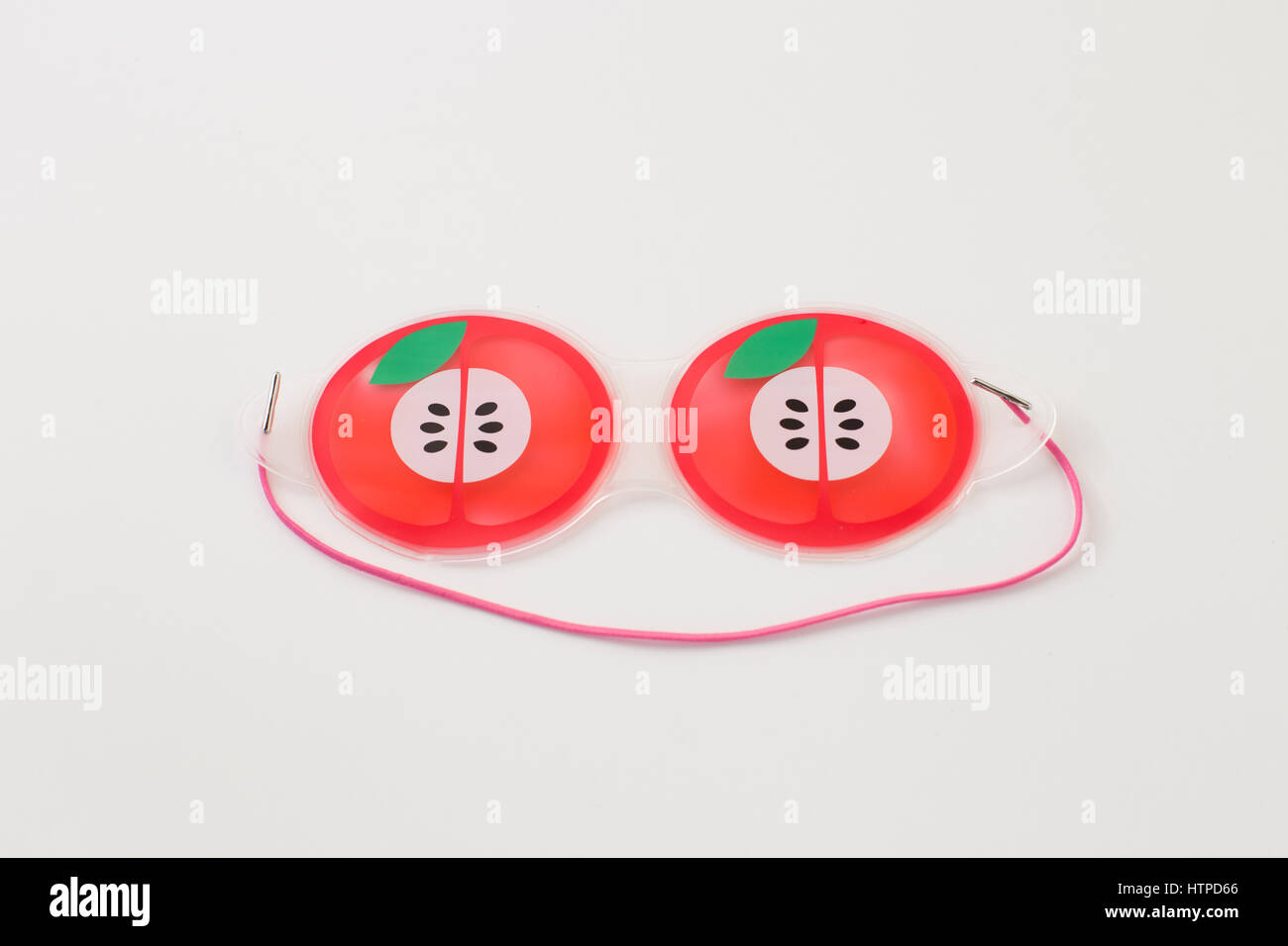 Gel Augenmaske Stockfoto